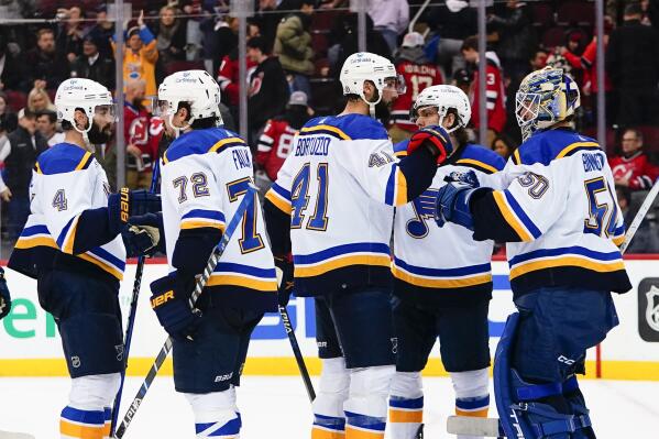 Jordan binnington blues jersey clearance